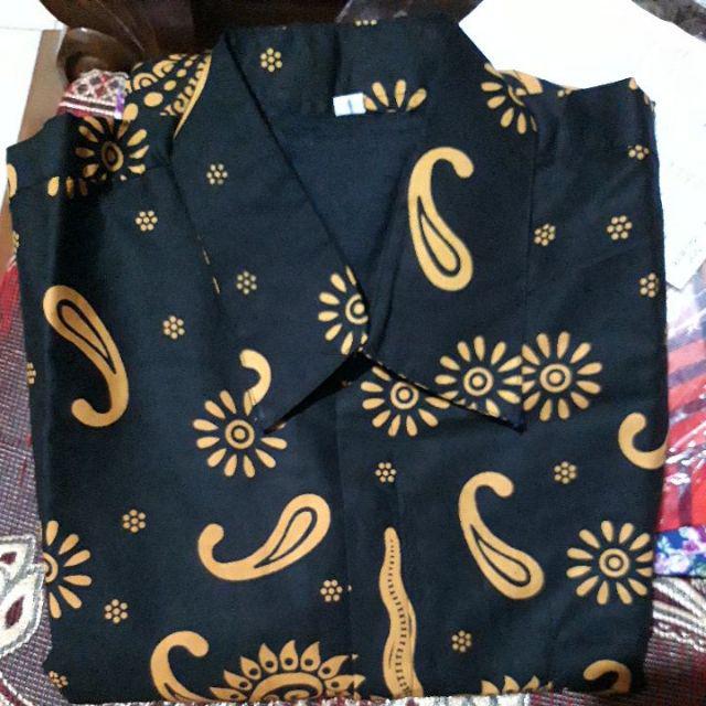 Kemeja Batik Pria Ashrav Keris Batik Solo Kemeja Pria Lengan Panjang Batik Modern Ori By Kanaya