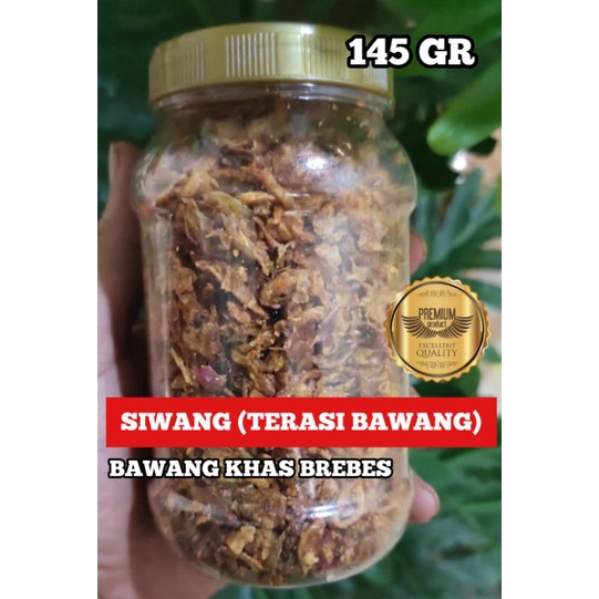 

TERASI BAWANG ( SIWANG ) TANPA TEPUNG 145 GR KHAS INDRAMAYU