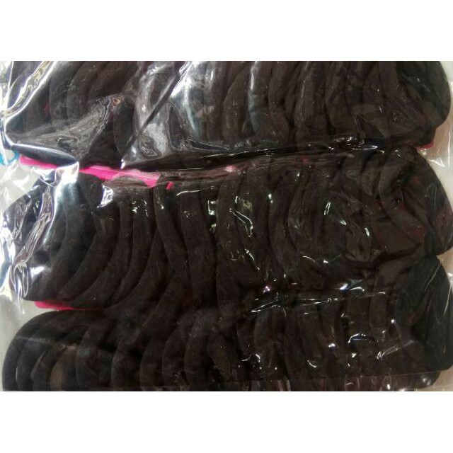 grosir  Ikat rambut wol karet isi 48 PCS/Ikat rambut terlaris
