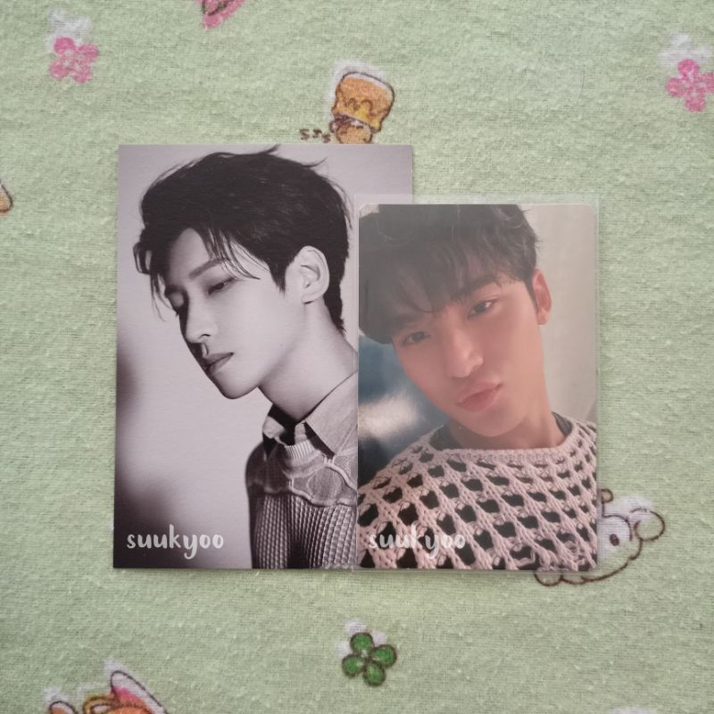 [ READ DESC ] Photocard Pc Attacca Carat ver Carver Mingyu Cimumu + Minicard Your Choice One Side Wo