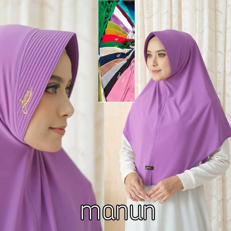Jilbab Jersey Premium Ori Juma Stndart. Juma Std. Jilbab Jersey