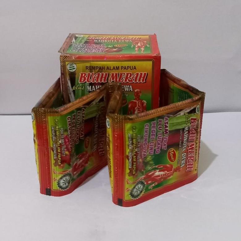 Jamu Buah Merah Papua Plus Mahkota Dewa