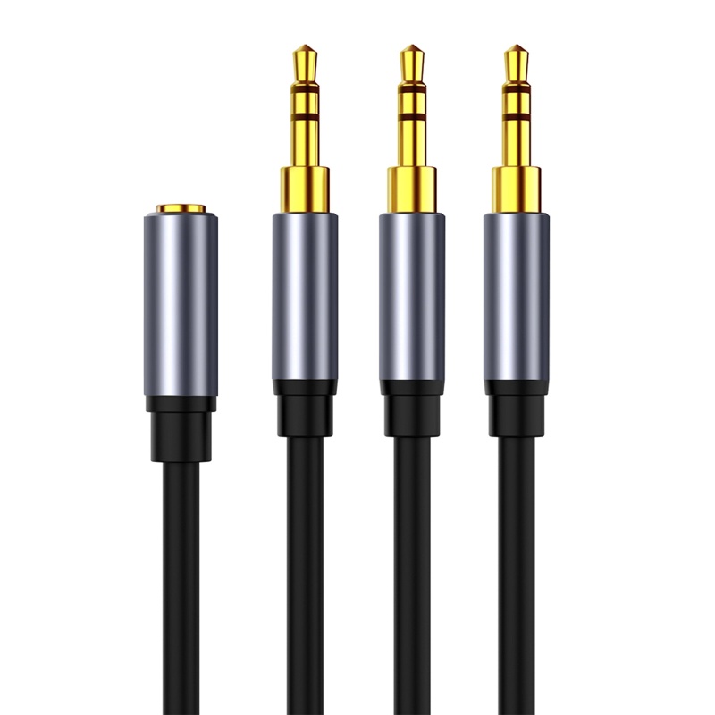 Bt Kabel Adapter Kabel Aux Cord Stereo 3.5mm Untuk Perangkat Portable Dengan Port 3.5mm