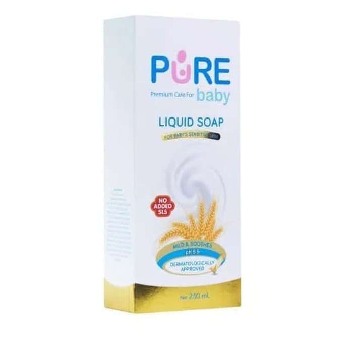 Pure Baby Liquid Soap 230ml Sabun Cair baby Kulit Sensitive