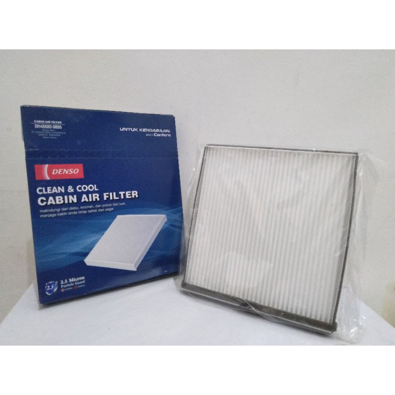 Filter Udara AC Kabin Cabin Air Filter Denso Original 145520-5850 Wuling Confero 2017 Ke Atas Asli