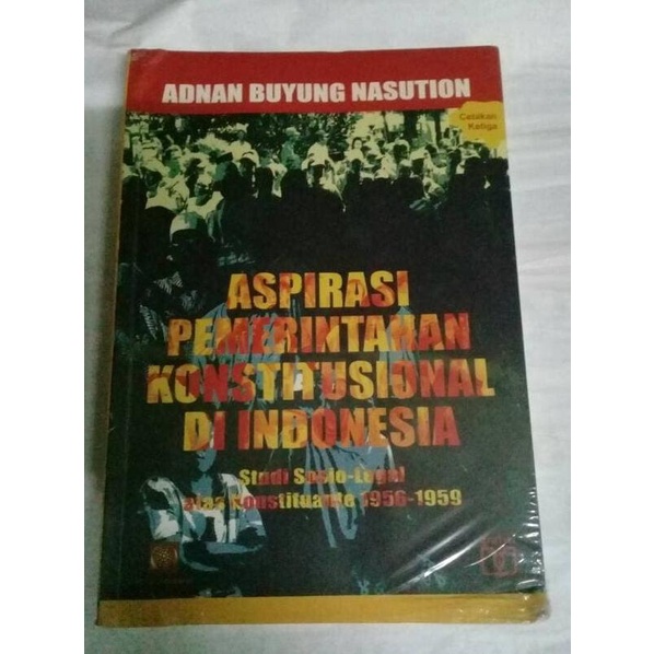 Aspirasi Pemerintahan Konstitusional Di Indonesia KOMPLIT