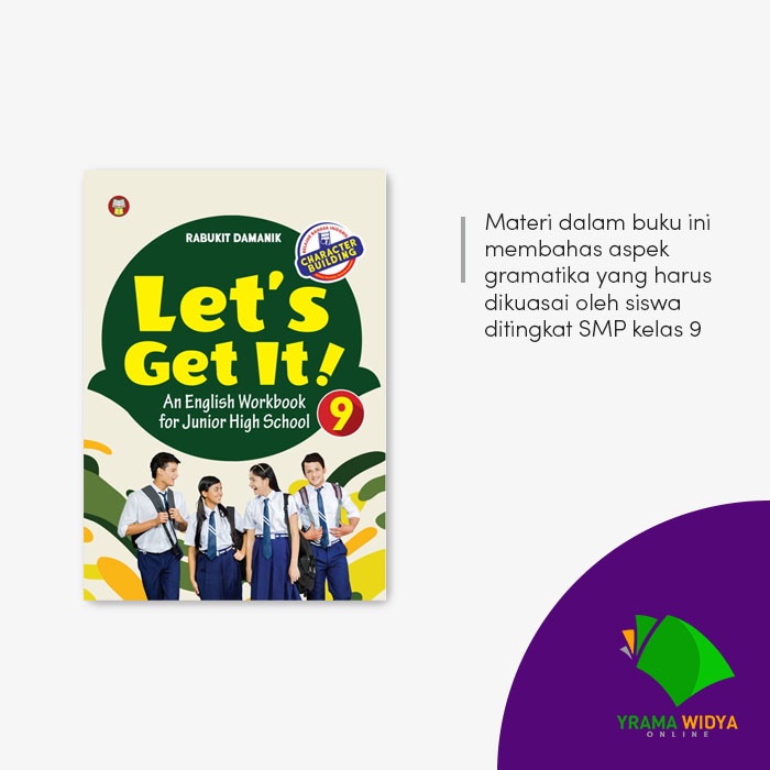 Yrama Widya - Buku Let's Get It! : An English Workbook For Junior High School 9 (SMP Kls 9)