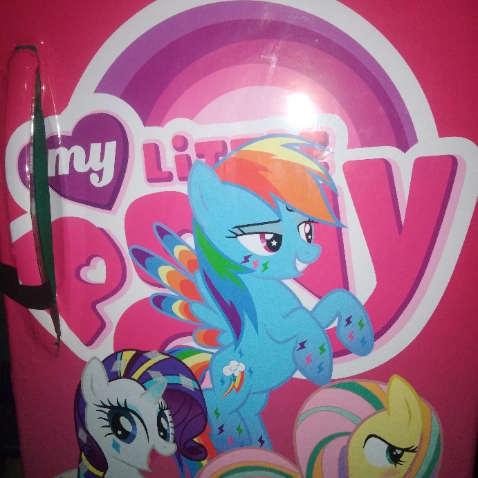 Stiker Kulkas 1 Pintu Dan 2 Pintu My Little Pony