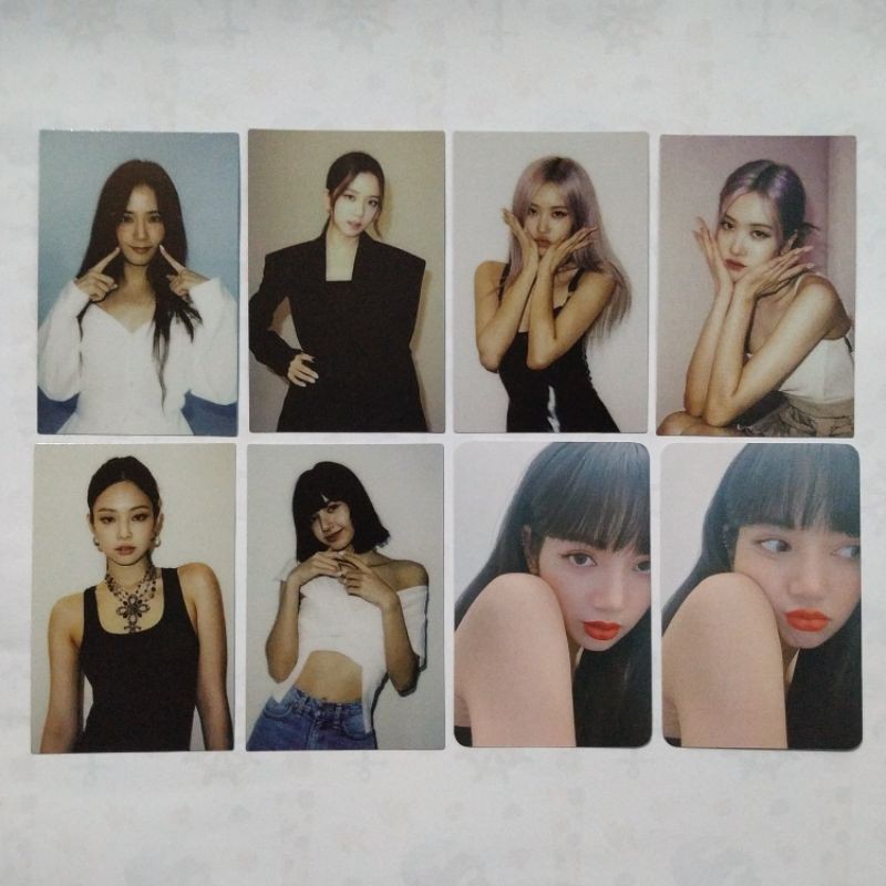Official Photocard BLACKPINK - The Album 1st Benefit Ktown / Lisa, Jennie, Jisoo