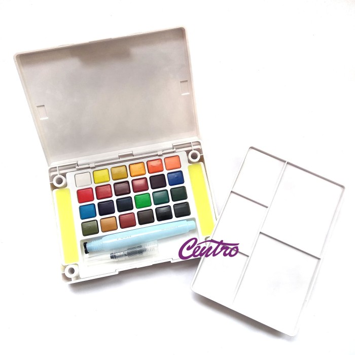 

air-cat- sakura koi watercolors 24 color sketch pocket box set -cat-air.