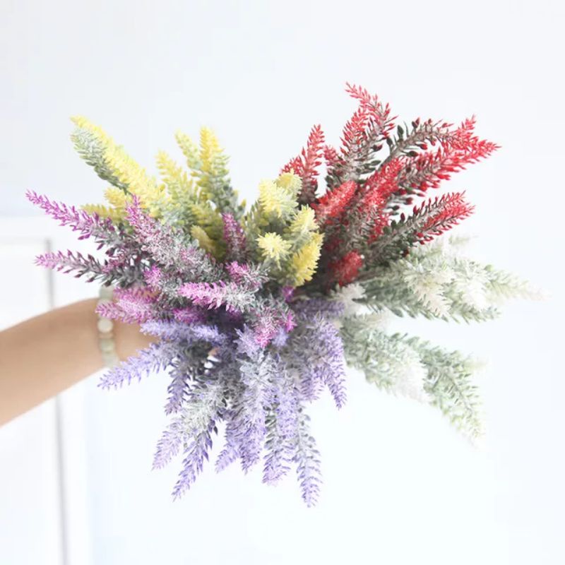 ARTIFICIAL FLOWER - LAVENDER SMALL - BUNGA PLASTIK HIASAN KADO / DEKORASI RUMAH / HIASAN