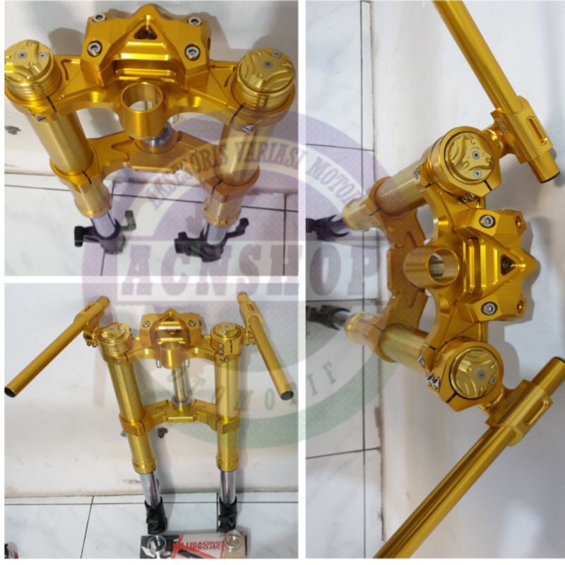 SHOCK UP SIDE DOWN NINJA 250 KARBU NINJA 250 FI / Z250 NUI RACING