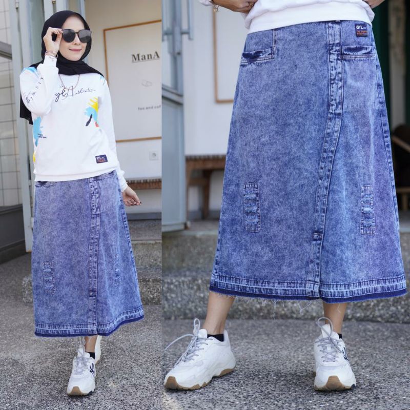 ROK SKIRT JEANS GYL AUTHENTHIC