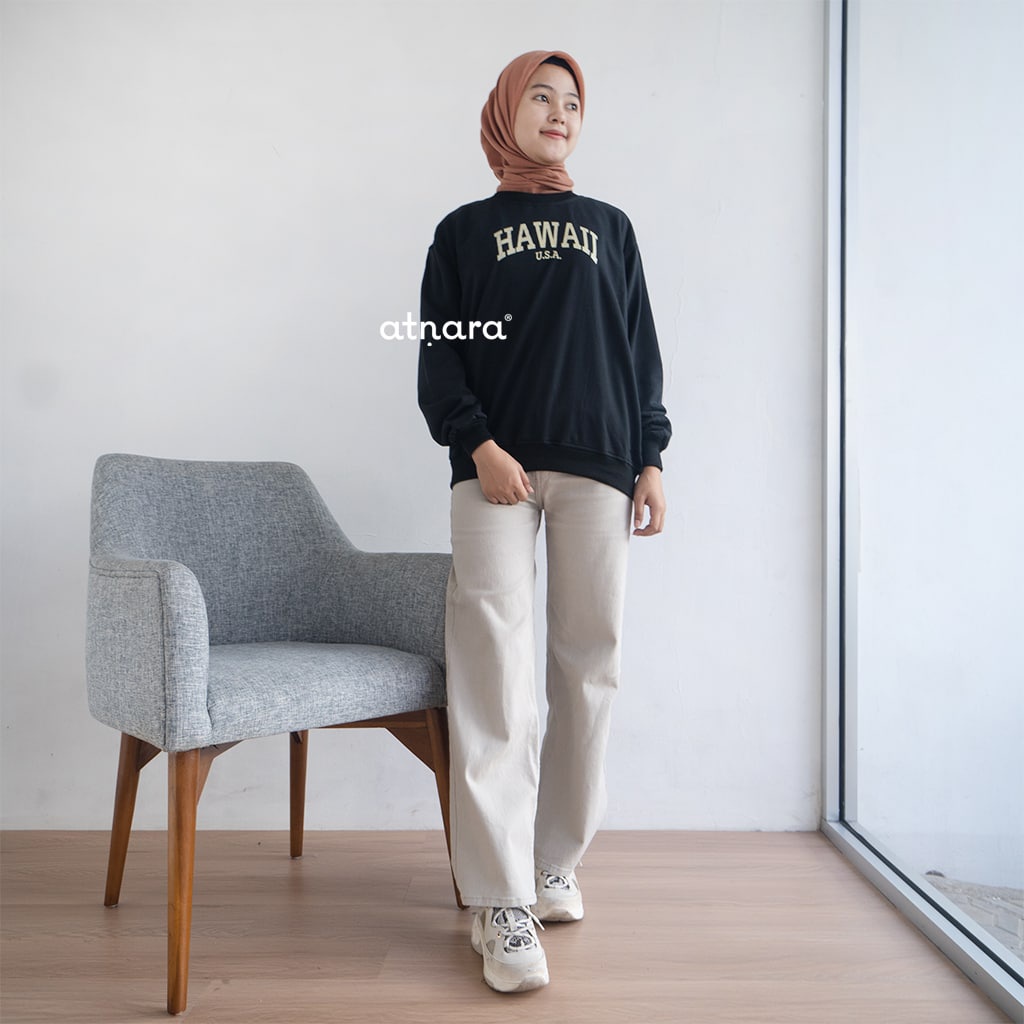 Nara Grosir - Hawaii Sweater | Fashion Terkini | Sweater Termurah