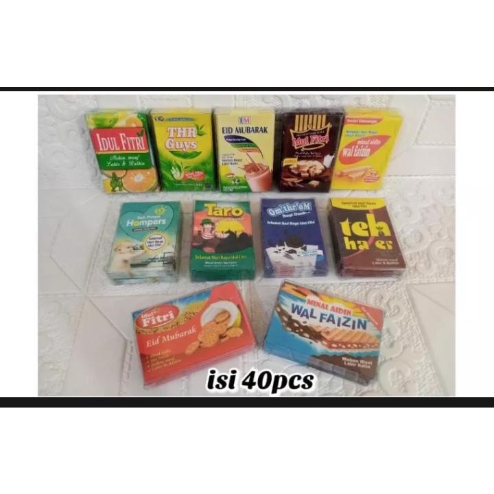 

MURAH AMPLOP 1 PACK ISI 40PCS / AMPLOP SNACK UNIK