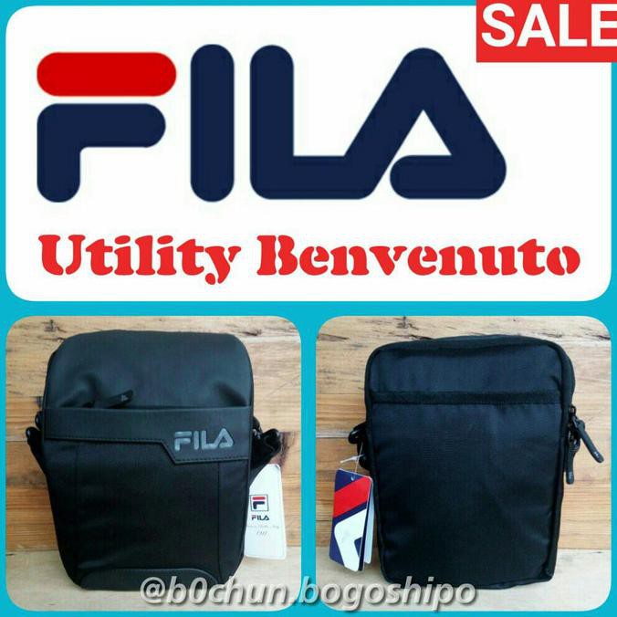 Harga Murah & Terjamin Tas Selempang - FILA Utility Bags Benvenuto (Original) DDS589