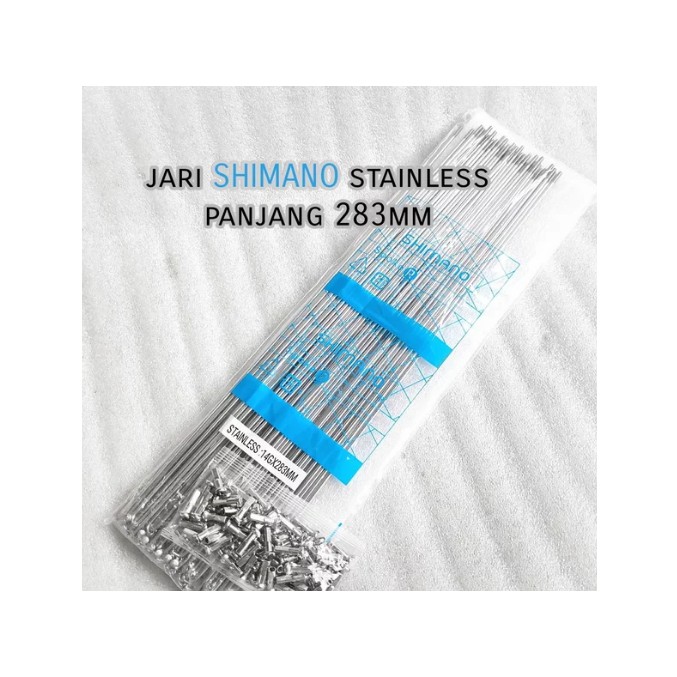 Jari Sepeda 700c - Ruji 283 - Jari 283 - Ruji Balap - Jari Road Bike - Jari 700c Stainless Plus Nipe
