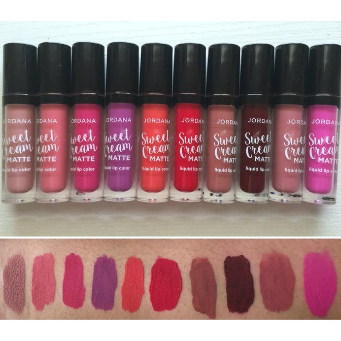 JORDANA CREME BRULEE Sweet Cream Matte Liquid Lip Color - ORI USA