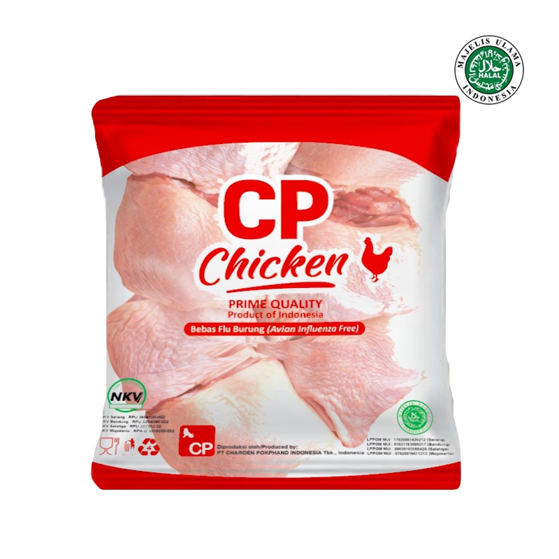 CP Daging Ayam Paha Atas 500gr, Bersih, Frozen, Halal