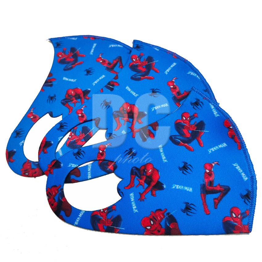 Masker Anak Scuba Premium Motif Doraemon Batman Tsum tsum Cars Rocket Spiderman (Bisa Pilih Motif)