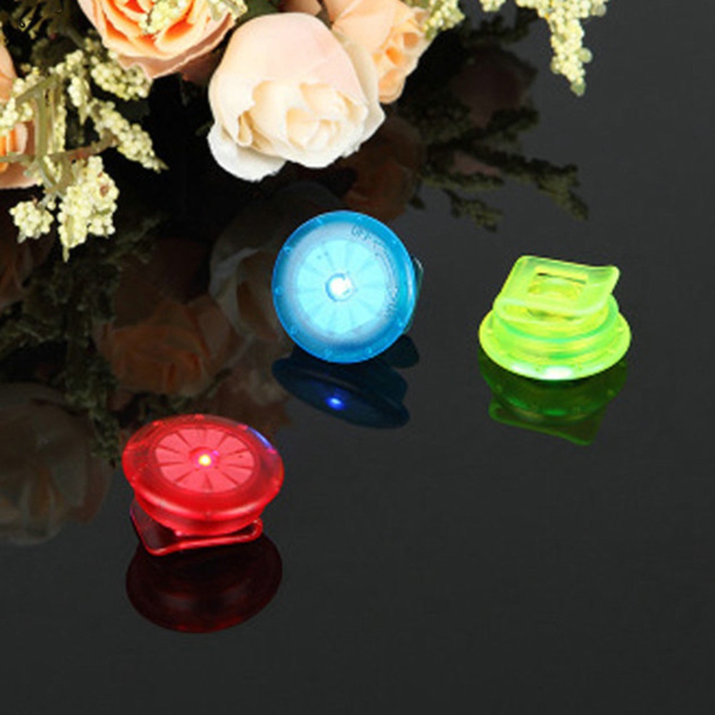 Safety Warning Light Outdoor Sports Night Running Walking Cycling LED Luminous Shoe Clip Lamp Bicycle Accessories