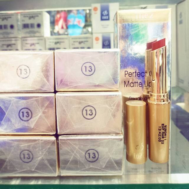 Inez Perfect Glow Matte Lipstick 13 Varian Shopee Indonesia