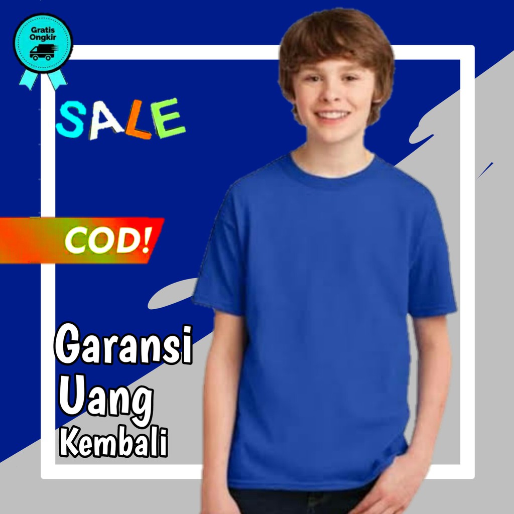 kaos polos anak laki laki kaos oblong anak laki laki kaos anak laki laki baju anak laki laki KE116