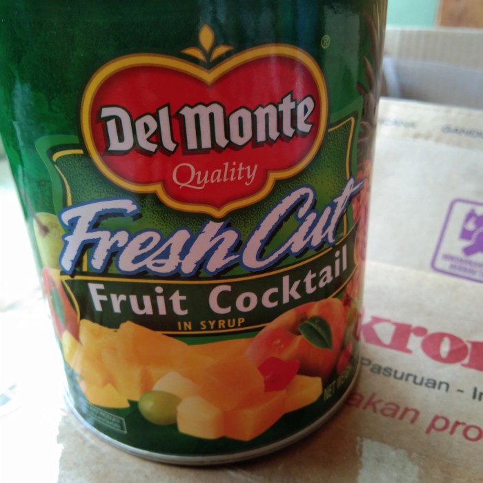 

f0fjhubfe00 Delmonte Fresh Cut Fruit Cocktail Buah Kaleng 825Gr DsGk