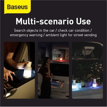 Baseus Starlit Night Car Emergency Light Senter Lampu Darurat Mobil