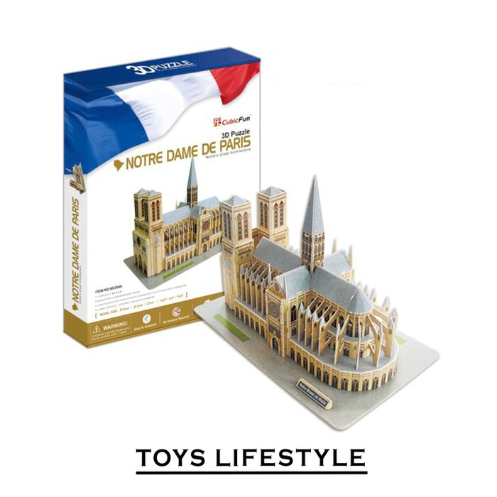 Jual Cubicfun 3D Puzzle – Notre Dame De 