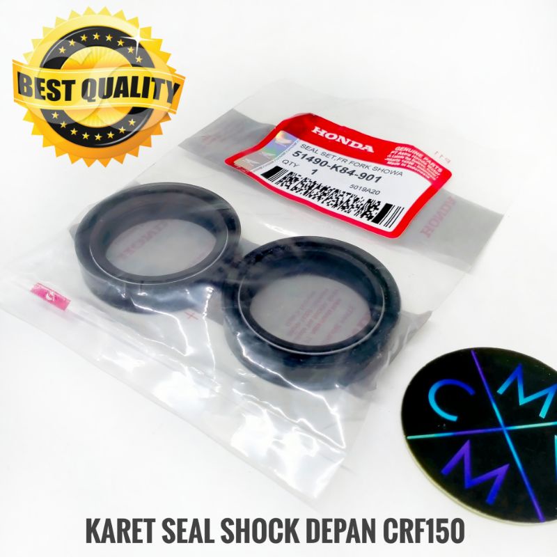 KARET SEAL SHOCK DEPAN CRF 150 / sil skok oli CRF 150