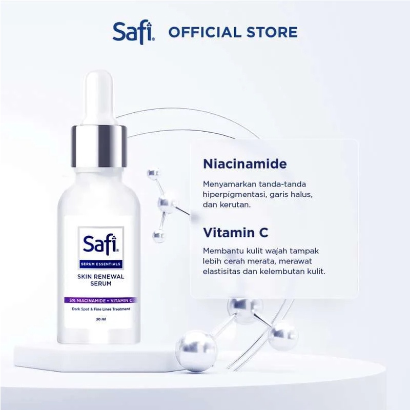 SAFI ESSENTIAL FACE SERUM 20ML SERIES ( BLEMISH / DUO LIFTING / BRIGHT UP / SKIN RENEWAL / INTENSIVE HYDRATING )