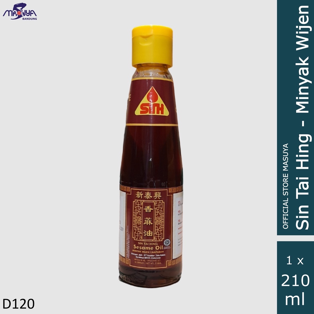 

Minyak Wijen Sin Tai Hing 210 ml / STH Sesame Oil