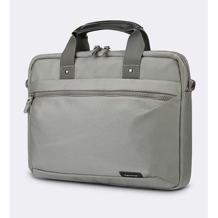 Tas Laptop Selempang Cartinoe Briefcase Grey Series 13 14 inch A2442