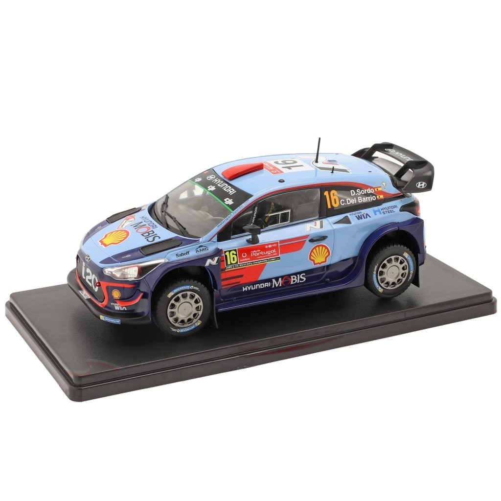 Diecast Hachette 1/24 -Hyundai i20 WRC #16 Rallye Portugal 2018
