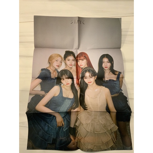 STAYC 2nd Single Album We Need Love Official Poster (Power Love Version) ( STAYC 2nd Single Album We