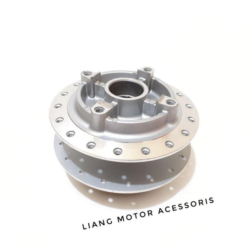 Tromol Belakang Silver / Hitam / Chrome - Yamaha New Jupiter MX - Njmx - New Jupiter MX 135 DD