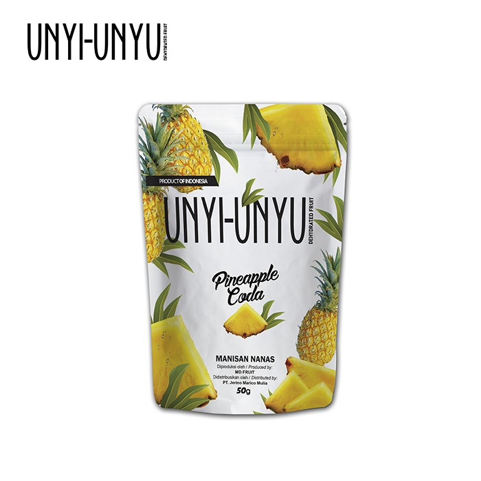 

UnyiUnyu Dehydrated Fruit Pineapple Coda 50 Gr - 1 Pcs