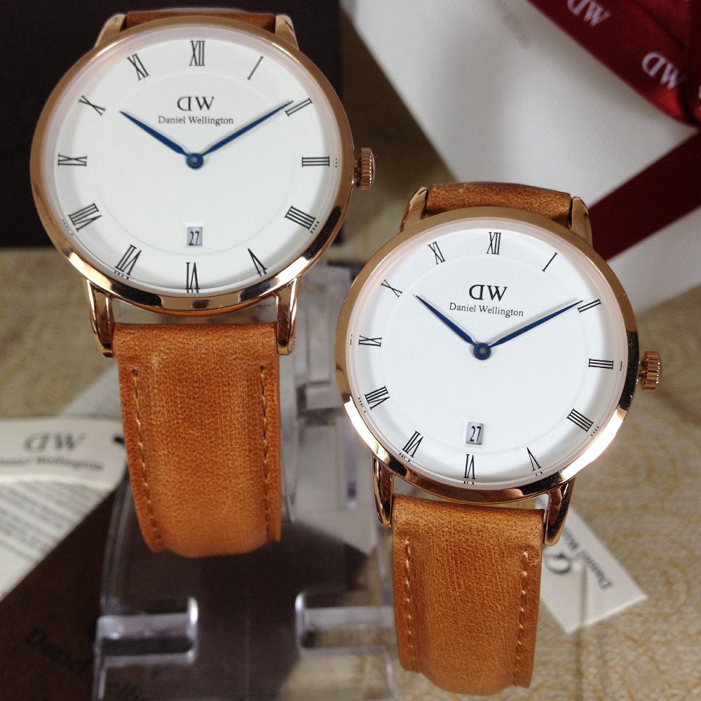 Jam Tangan Couple DW durham Couple 38mm dan 34mm Original