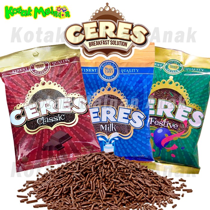 

Ceres Coklat Meises Cokelat Topping Seres Ropang Meises / Meses 225g