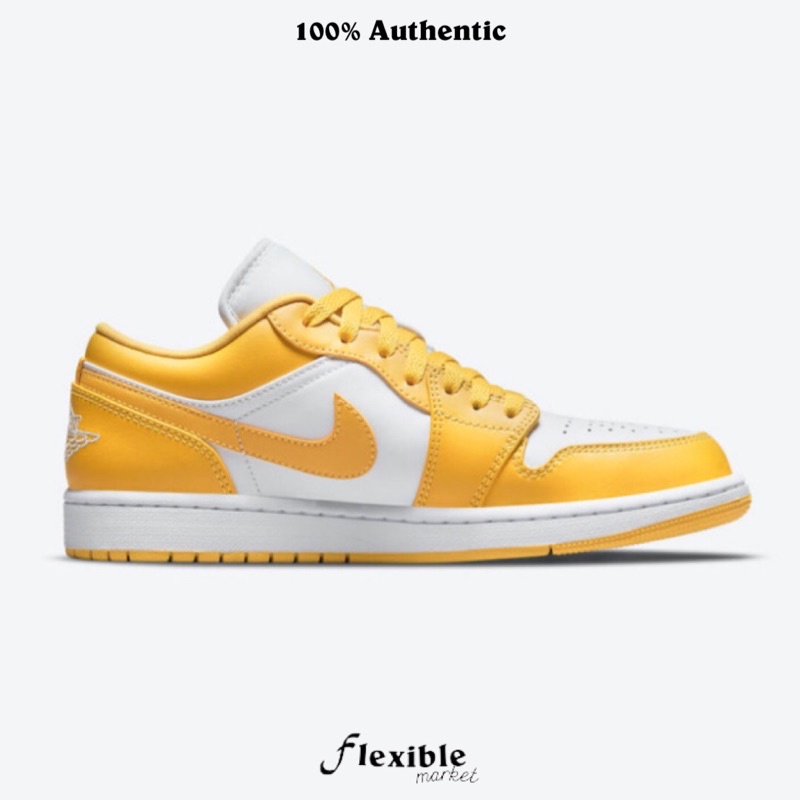 NIKE AIR JORDAN 1 LOW MUSTARD POLLEN YELLOW
