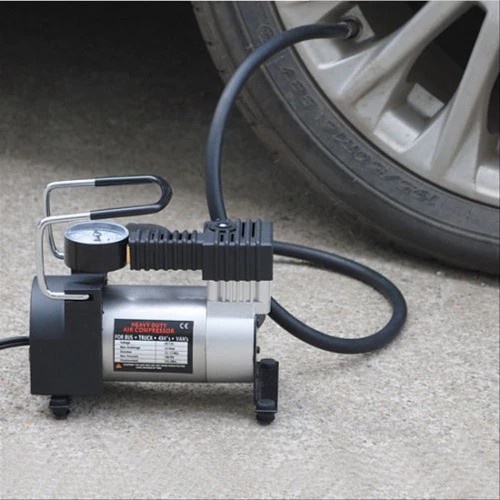 [BISA COD] Pompa Ban Elektrik Air Compressor Mini DC 12V Pompa Angin Ban Portable Udara Listrik Mobil Motor Sepeda Bola Kolam Kasur Perahu Karet