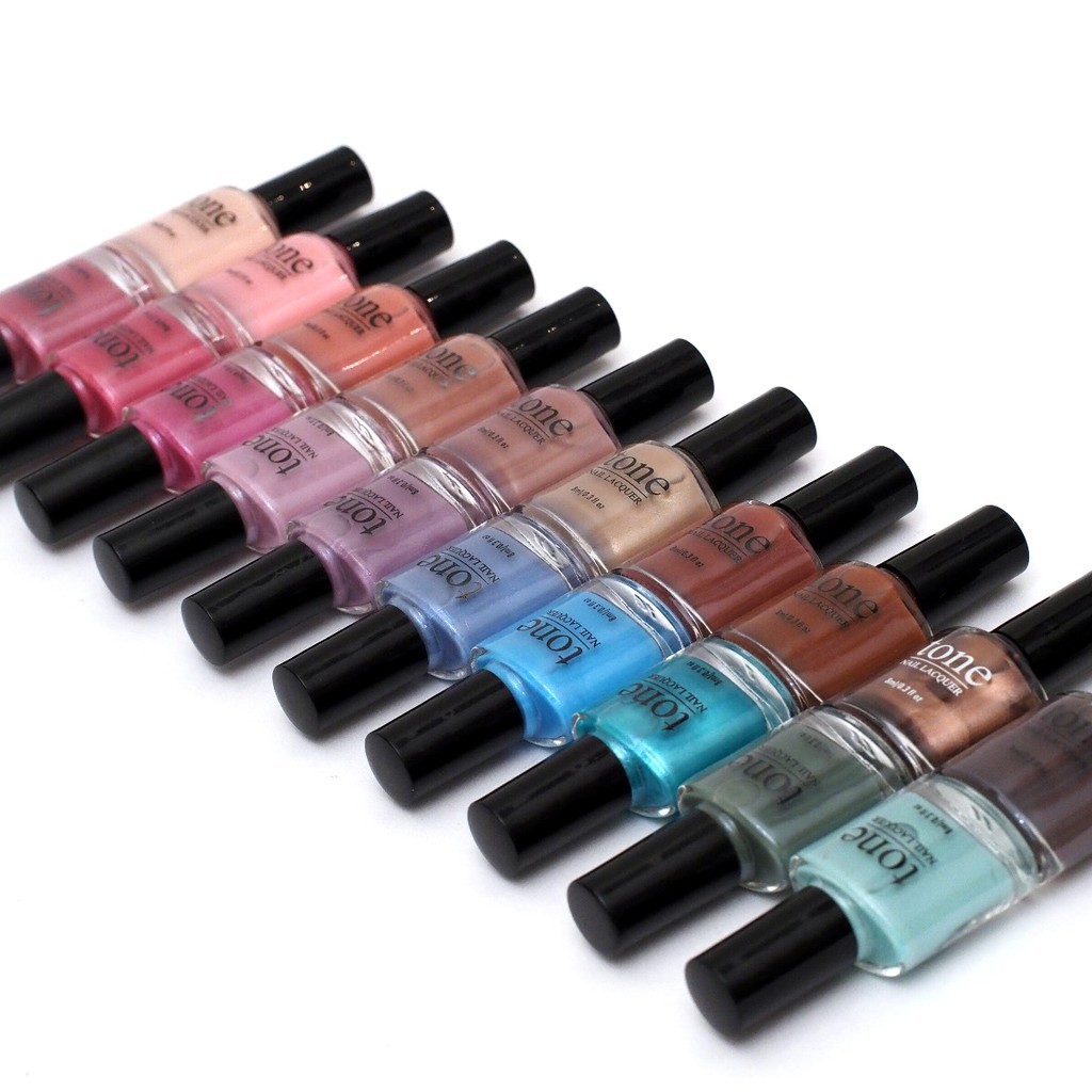 Kutek TONE Nail Polish BPOM Seri Warna Baru Elegant Series All New Color High Quality Lengkap