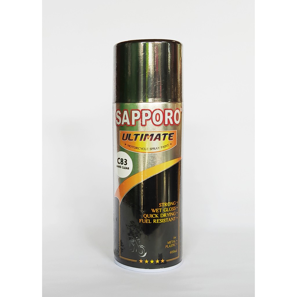 SAPPORO ULTIMATE C83 SAND CLEAR (CLEAR BERTEKSTUR PASIR)
