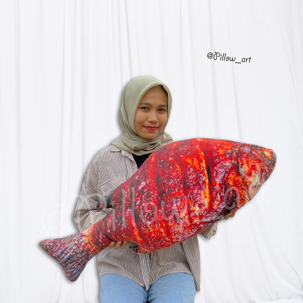 Pillowart - Bantal Boneka Ikan Bakar Size XL - ART052