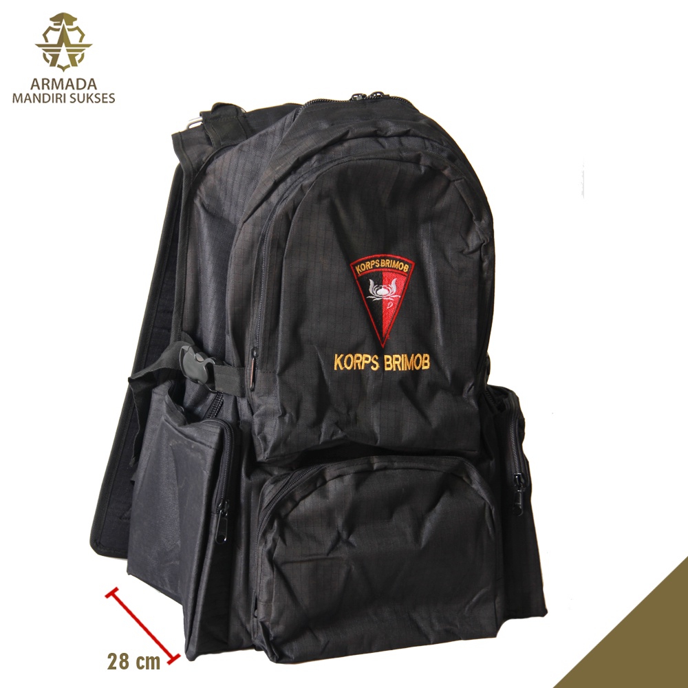 Tas Ransel Carter Brimob - Tas Ransel Logo Brimob