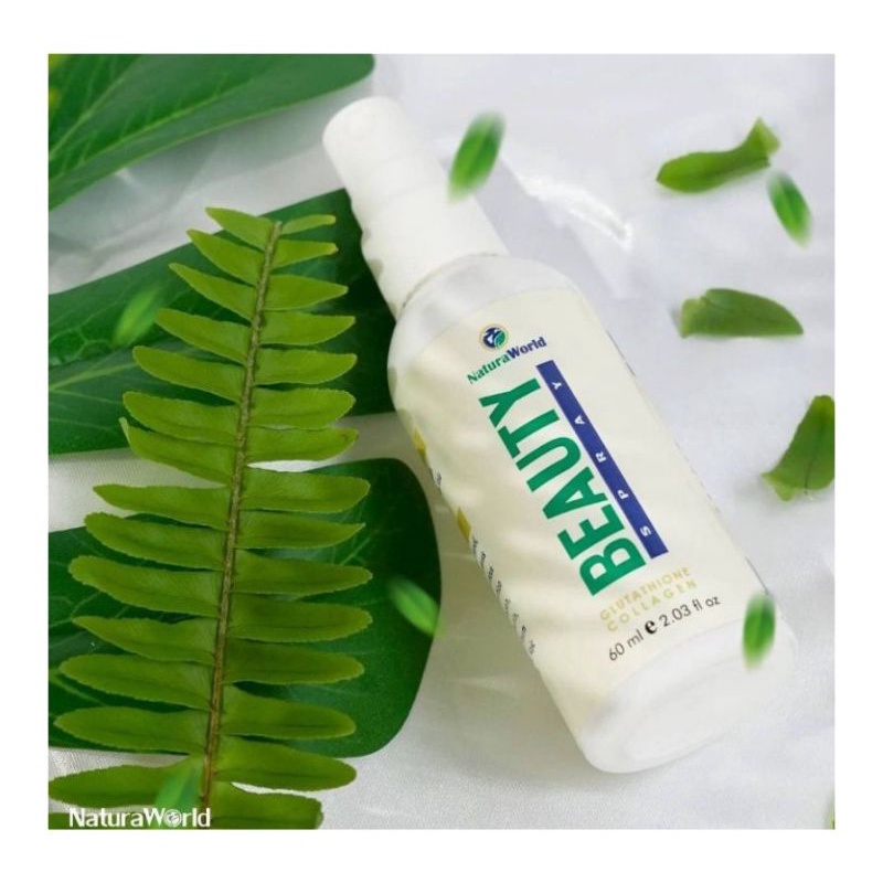 Paket Natura Beauty Spray Serum 60ml NaturaWorld Original