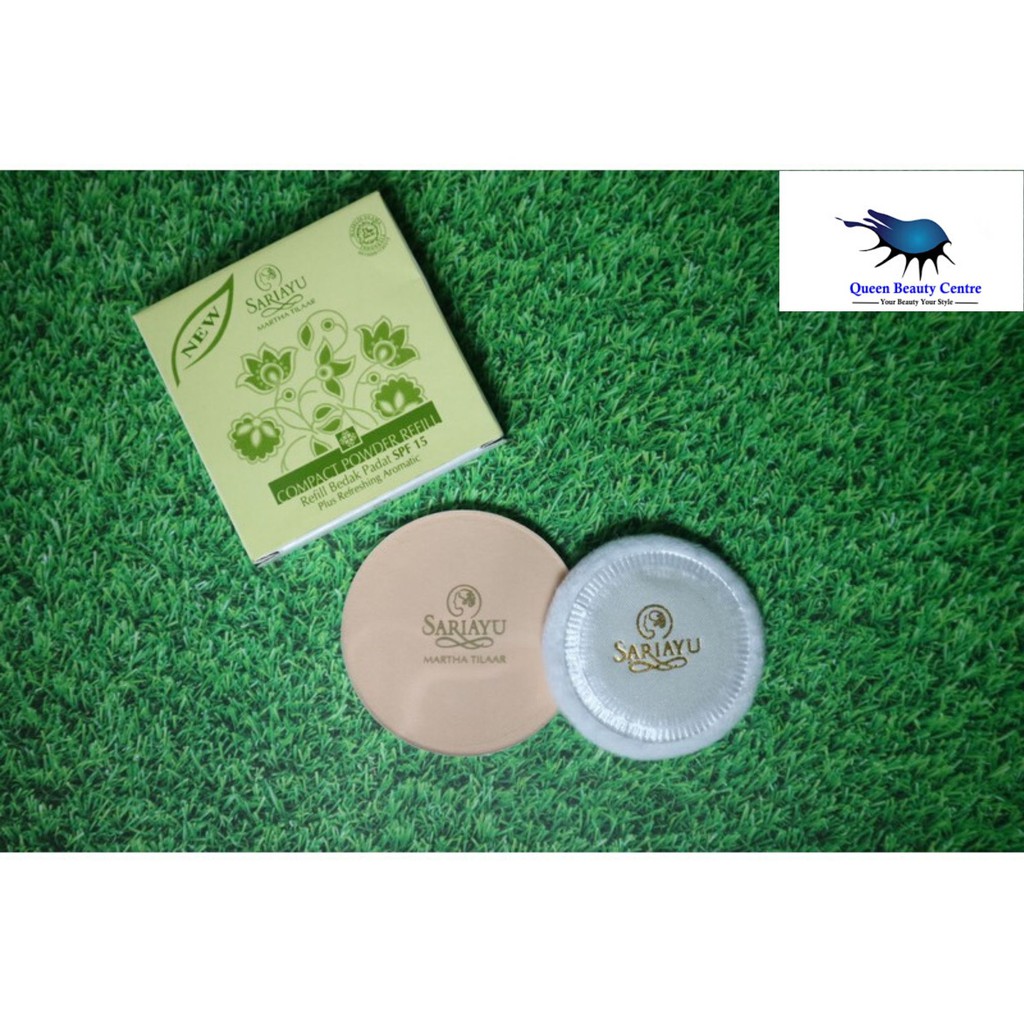[Kemasan Baru] SARIAYU Compact Powder Refill/ Refill Bedak Padat SPF 15