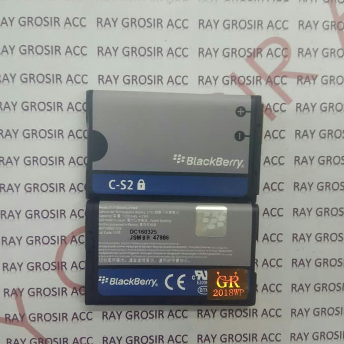 Baterai Original BlackBerry Curve 8520 8300 8310 8320 9300 CS-2