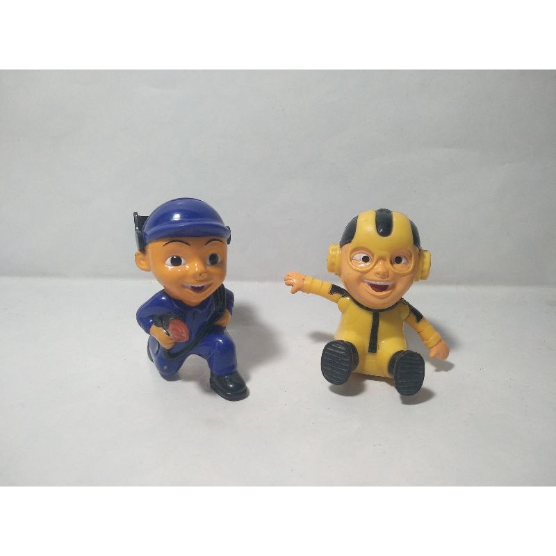 Upin Ipin Figure Toys Mainan Rare Langka Jadul Retro Malaysia Kartun Klasik Vintage Classic Antik